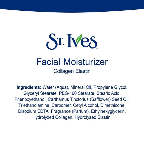 St. Ives Timeless Skin Collagen Elastin Moisturizer, 10 oz - Picture 4 of 4